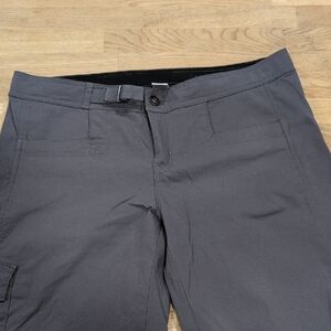 Prana Straight-Leg Pants in Charcoal